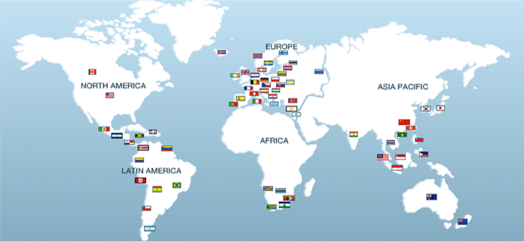 Herbalife-countries-map